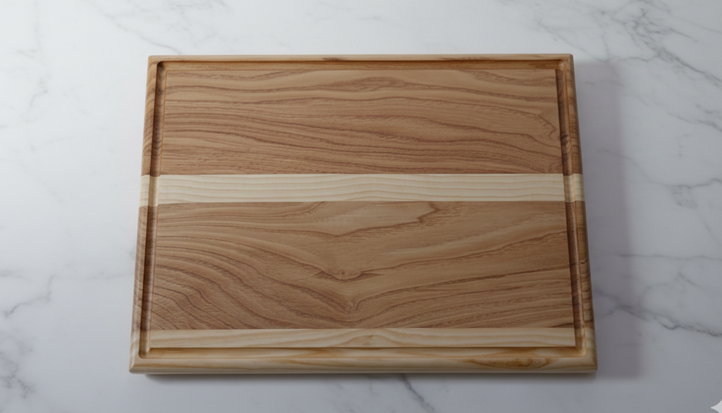 Hakiki Meşe Ağacı Premium Kesme Tahtası (42 x 31 x 2.4 cm)